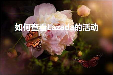 跨境电商知识:如何查看Lazada的活动